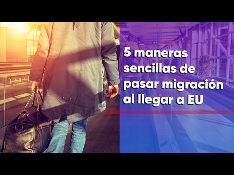 Cómo Pasar Inmigración En Estados Unidos?